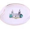 Tradera Tobakiana<PECS vintage Hungarian porcelain ashtray-circa 1940s (Weight: 122g) FRI FRAKT