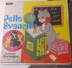 Tradera Pelle Svanslös LP-skiva med berättare: Gösta Knutsson^ Vinyl