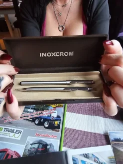 Tradera Pennor & Tillbehör<Penna Inoxcrom liknar cross parker ballograf