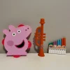 Tradera Peppa Pig musikleksaker - tamburin, trumpet och flöjt> Leksaksinstrument