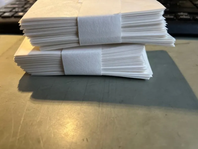 Tradera Pergamyntkuvert: 2st buntar, troligen ej öppnade^ Tillbehör