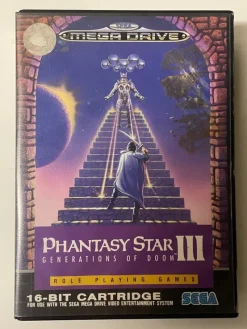 Tradera Sega<Phantasy Star III Generations of Doom - Sega Mega Drive