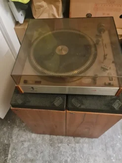 Tradera Philips 202 Electronic skivspelare med Sonab OA-5 högtalare^ Övrig Hemelektronik