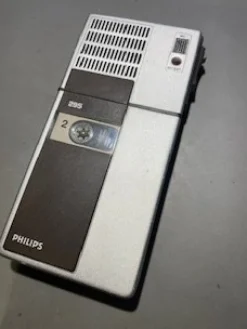 Tradera Philips 295 minibandspelare diktafon fickminne minikassette^ Bärbart