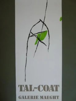 Tradera PIERRE TAL-COAT COMPOSITION i FÄRGLITOGRAFI (A44)^ Grafik & Teckningar