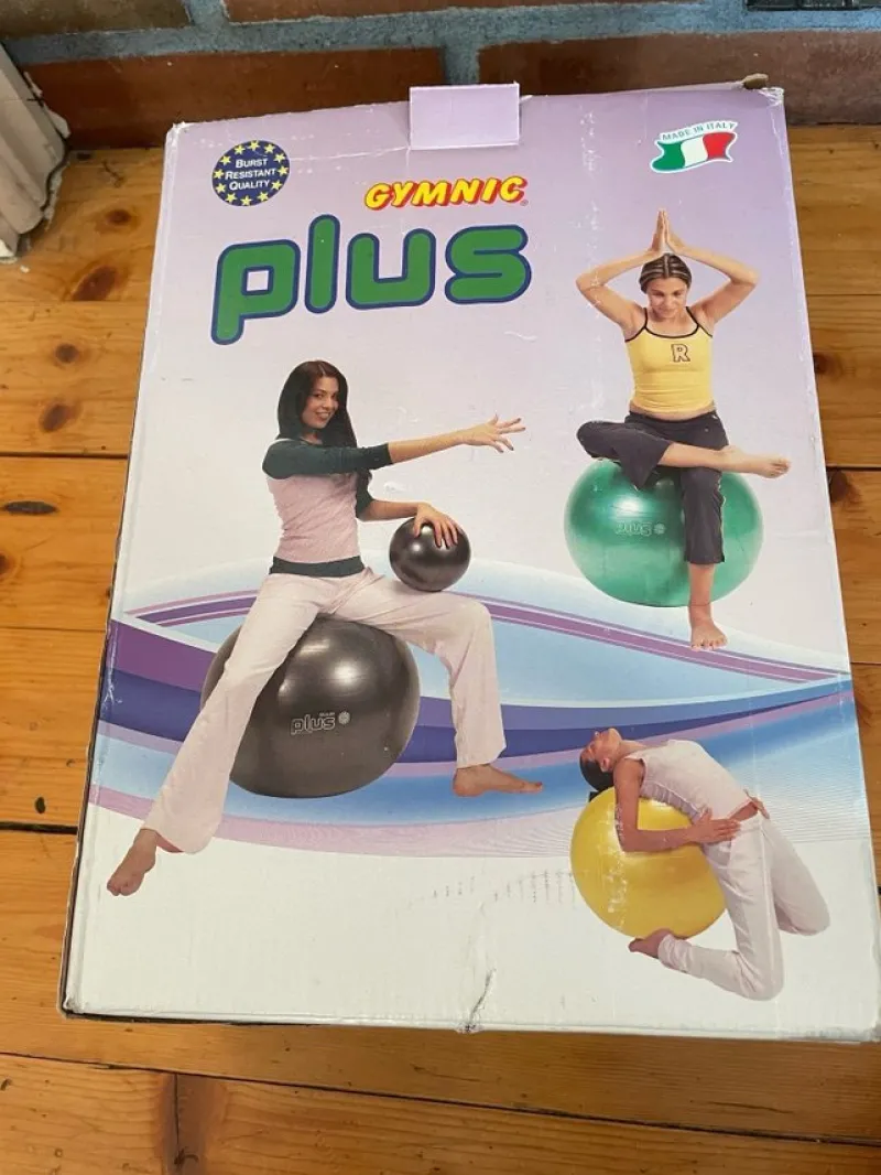 Tradera Träning<Pilatesboll / Gymnic Plus Balansboll 55 cm Grön