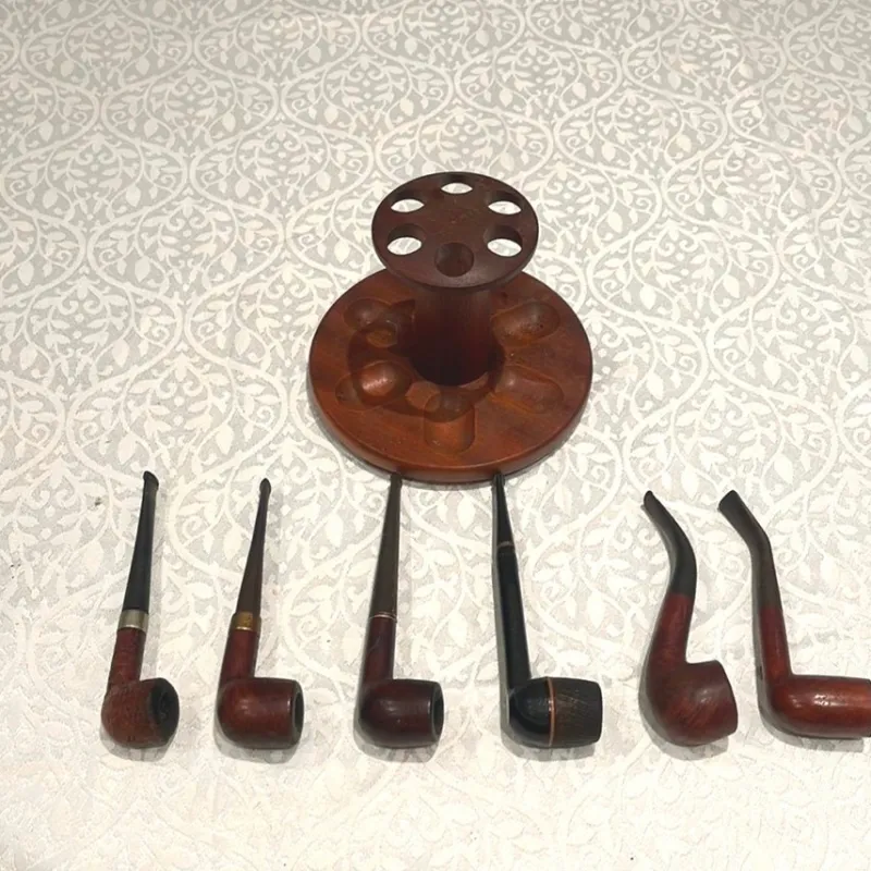 Tradera Tobakiana<Pipor från 70-talet samt ställning