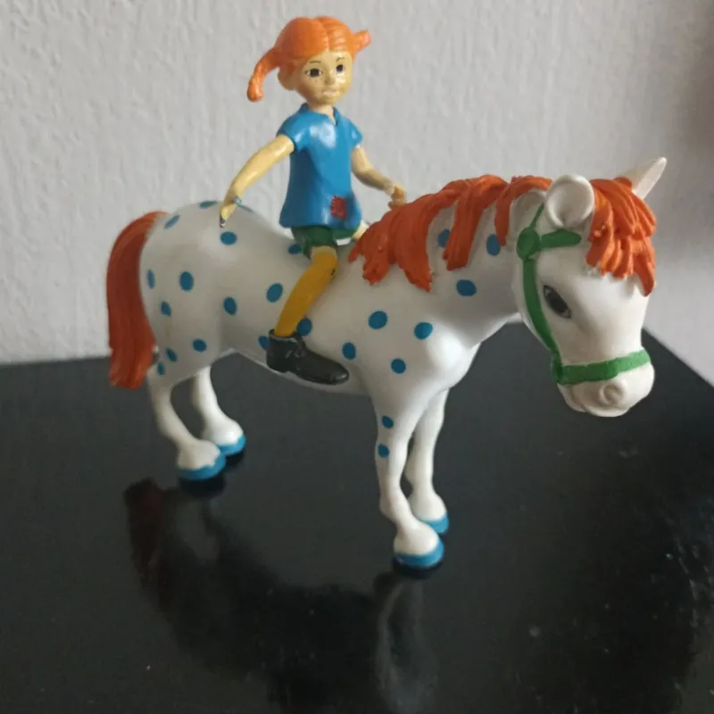 Tradera Pippi Långstrump och Lilla Gubben leksakshäst> Figurer & Leksaksvärldar
