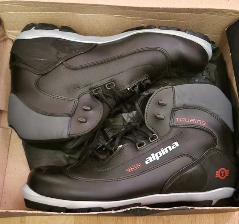 Tradera Längdåkning<Pjäxor Alpina Touring