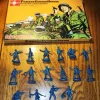 Tradera Plastsoldater PanzerGrenadieren (Atlantic) 1/72^ Militära Leksaker
