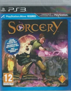 Tradera Playstation<PLAYSTATION MOVE KRÄVS - SORCERY( INPLASTAT PS3 SPEL )