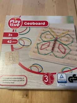 Tradera Playtive Geoboard> Babyleksaker