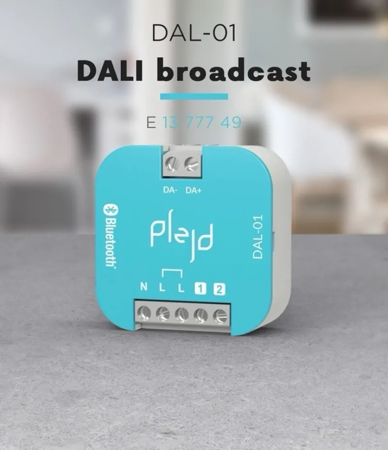Tradera Plejd DAL-01 - DALI broadcast> Elinstallation