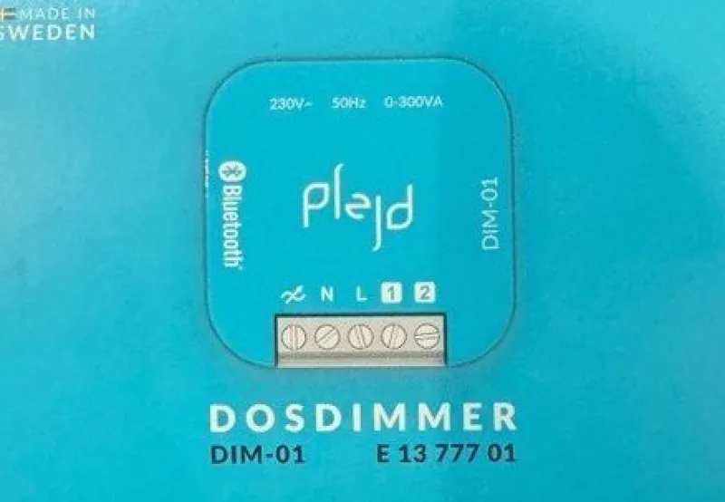 Tradera PLejd Dosdimmer DIM-01 E13 777 01> Elinstallation
