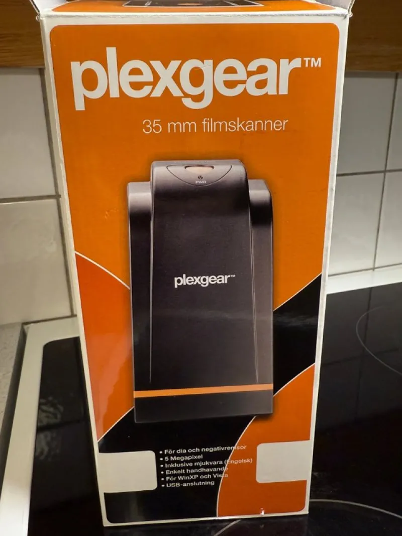 Tradera Plexgear filmskanner, ny oanvänd^ Övrig Optisk Utrustning