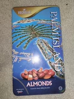 Tradera Plåtemballage<plåtask Choklad 14x24x5 cm !