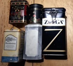 Tradera Plåtemballage<Plåtburkar