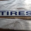 Tradera Skyltar<plåtskylt tires däck