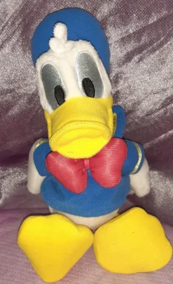 Tradera Plush Donald Duck Med armarna tillbaka^ Disney