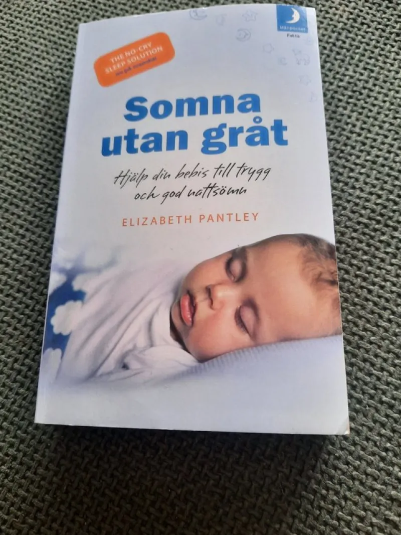 Tradera Pocketbok. Somna utan gråt> Graviditets- & Barnböcker
