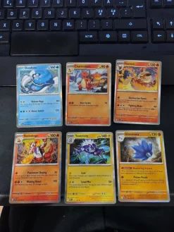 Tradera Samlarbilder<Pokemon 6st holo kort paket 28
