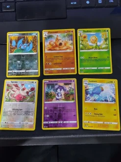 Tradera Samlarbilder<Pokémon 6st Revers Holo Pack 46