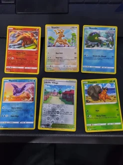 Tradera Samlarbilder<Pokémon 6st Revers Holo Pack 49