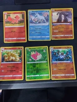 Tradera Samlarbilder<Pokémon 6st Revers Holo Pack 101