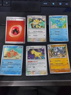 Tradera Samlarbilder<Pokémon 6st Revers Holo Pack 98