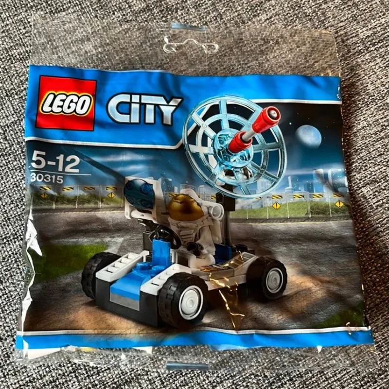 Tradera Polybag Lego City astronaut och bil 30315> Byggklossar & Lego