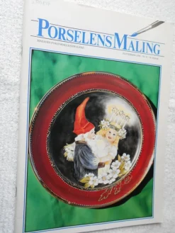 Tradera Porslinsmålning - Magasin för porslinsmålare - November 1994, Nr 6^ Hobbymaterial
