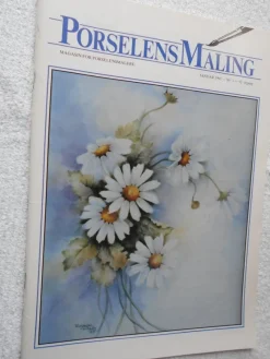 Tradera Porslinsmålning august nr 1 1992^ Hobbymaterial