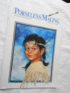 Tradera Porslinsmålning Mars nr 2 1993^ Hobbymaterial