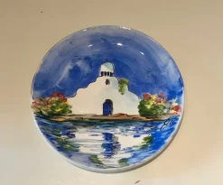 Tradera Porslinstallrik, Porslinsfat, Tavla i porslin, Handmålad tavla^ Dekorationer