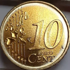 Tradera Portugal 10 Euro Cents 2002 KM#743 UNC (8023)^ Euromynt & Sedlar