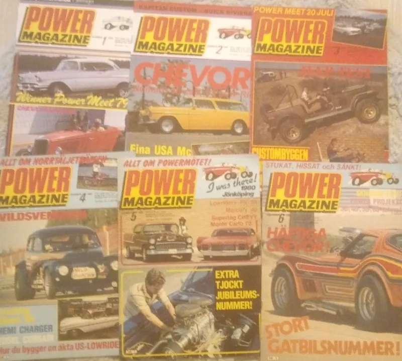 Tradera Power Magazine 1980> Tidskrifter