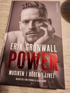 Tradera Power: Musiken, döden och livet - Erik Grönwall> Biografier & Memoarer