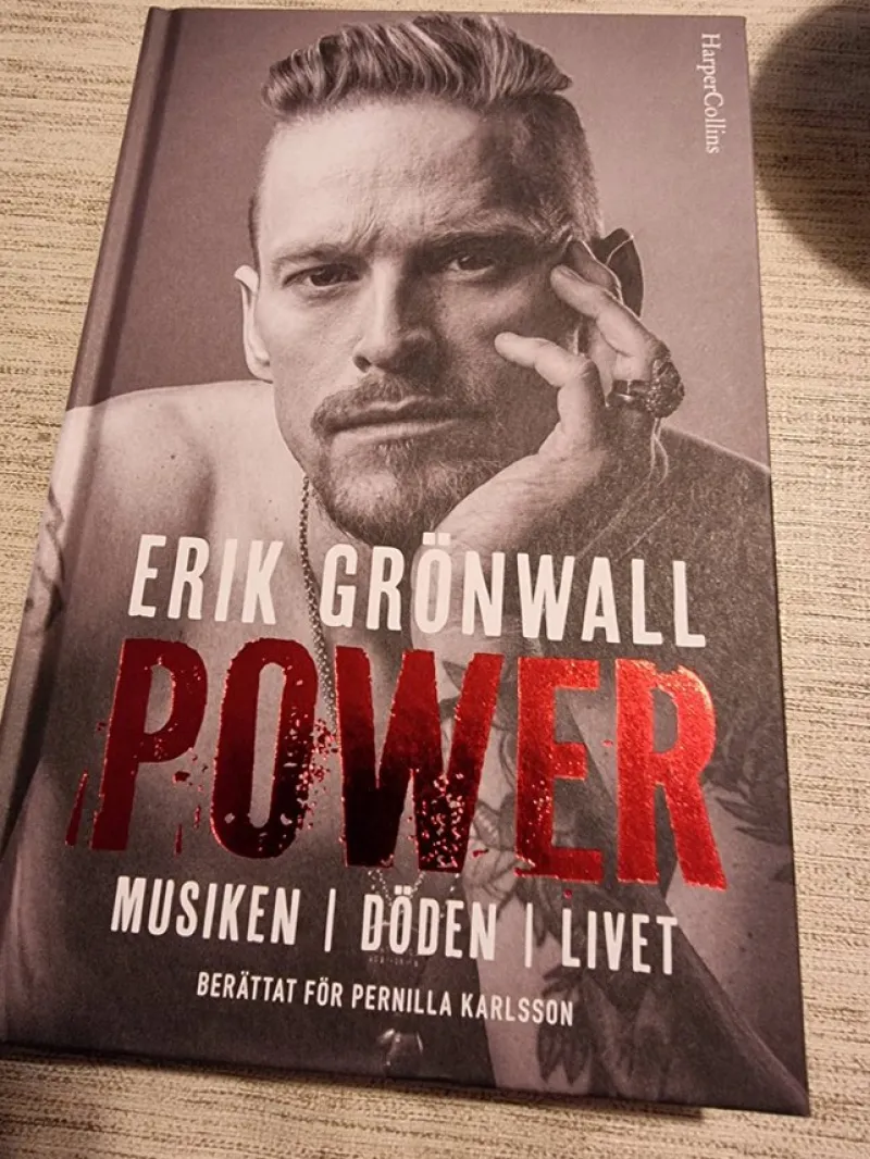 Tradera Power: Musiken, döden och livet - Erik Grönwall> Biografier & Memoarer