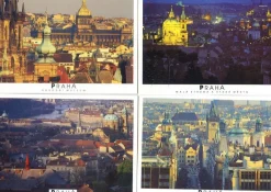 Tradera Världen Utom Norden<PRAHA 18 nyare färgvykort från Vackra Prag flertalet oskrivna i mkt bra skick