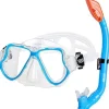 Tradera Simning<Premium snorkeluppsättningsdykglasögon för vuxna med snorkeldykningsset härdade