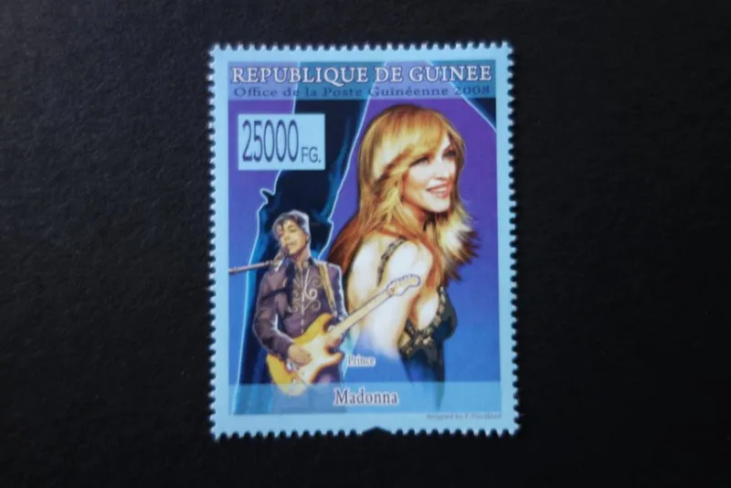 Tradera PRINCE / MADONNA, Postfriskt frimärke^ Övriga Världen