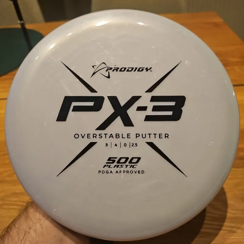 Tradera Discgolf<Prodigy PX-3 500 Plastic Overstable Putter