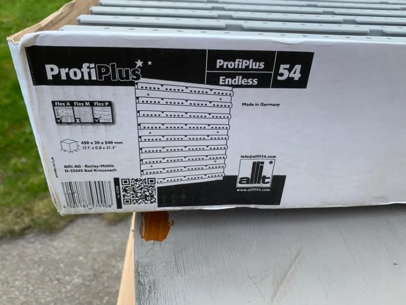 Tradera Profiplus 54 Endless Verktygsvägg System Ny I Kartong> Verkstad