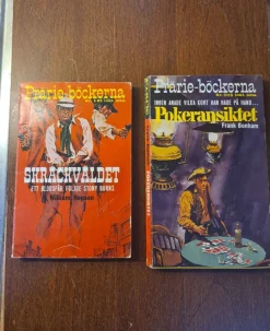 Tradera Prärie-böckerna: Skräckväldet & Pokeranssiktet> Harlequin & Kiosklitteratur