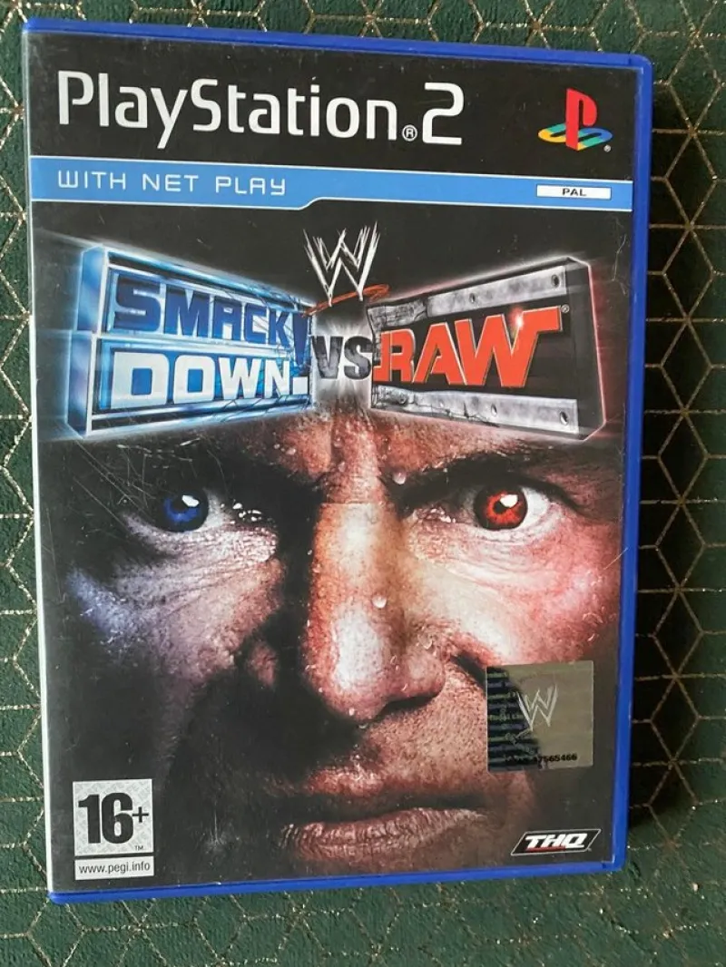 Tradera Datorspel<PS2 Smack Down vs Raw