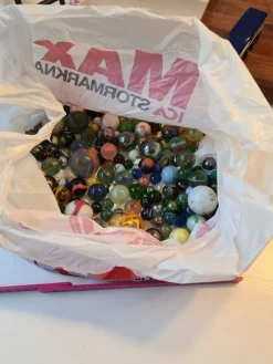 Tradera Påse med kulor> Utomhusleksaker