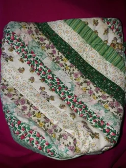 Tradera Påse Patchwork HANTVERK höjd 26 cm/bredd 25 cm> Väskor