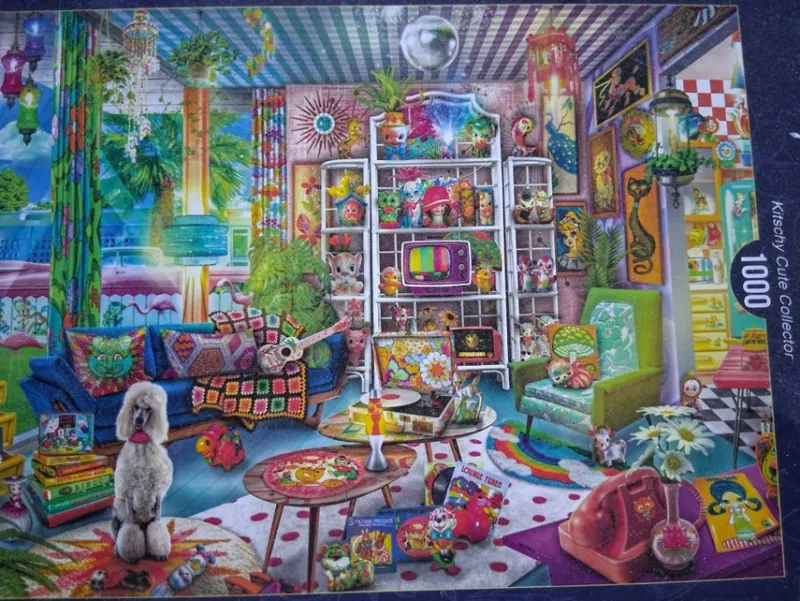 Tradera Pussel 1000 bitar Bluebird komplett fint^ Pussel