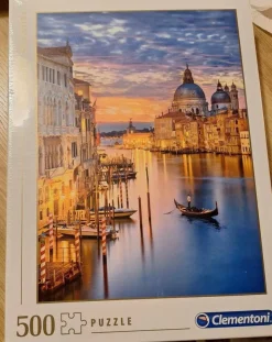Tradera PUSSEL 500 BITAR: Lighting Venice (Venedig) / Clementoni - NYTT!^ Pussel