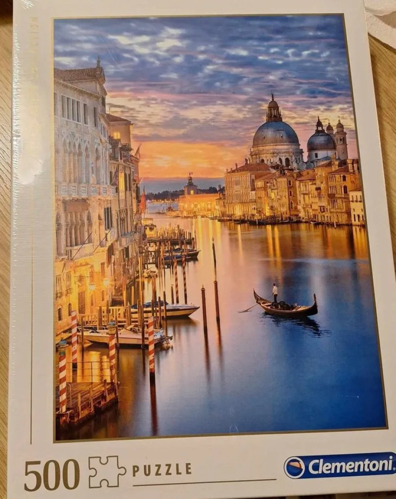 Tradera PUSSEL 500 BITAR: Lighting Venice (Venedig) / Clementoni - NYTT!^ Pussel